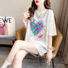 オシャレ度満点 プリント 高級感溢れる Tシャツ カットソー＜U-3336＞