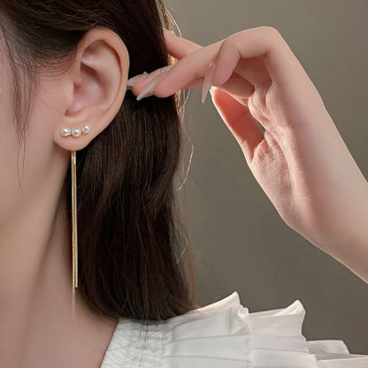 高級感溢れる 清純甘くて女子力UP 美感いっぱい ピアス アクセサリー＜isf-3808＞