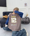 【裹起毛】絶対流行 カジュアル 韓国風ファッション 5色選択 パーカー<U-10376>