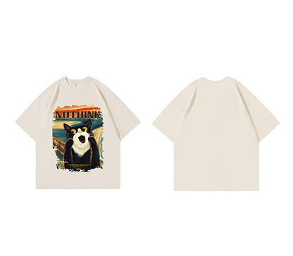 絶対欲しい デザイン性抜群 売り切れ必至 ファッション プリント 4色選択 半袖Tシャツ＜U-9293＞