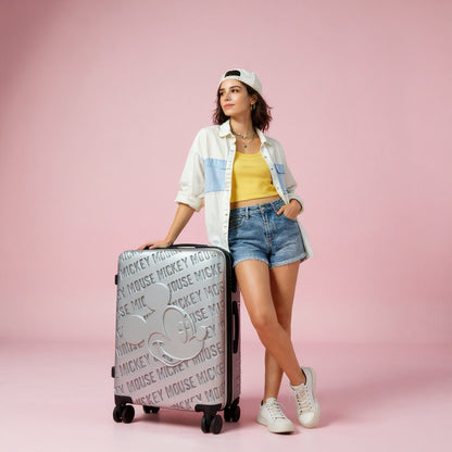 ディズニー ミッキーマウス スーツケース 機内持ち込み可 Sサイズ ｜ TSAロック・乾湿分離収納付 U-60000