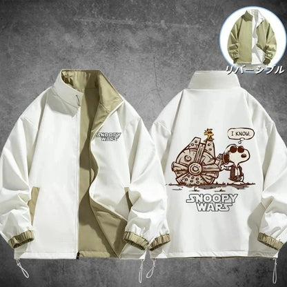 【🔥半額 春限定】『雨の日も安心』 撥水加工 男女兼用  リバーシブル ライトジャケット U-13057