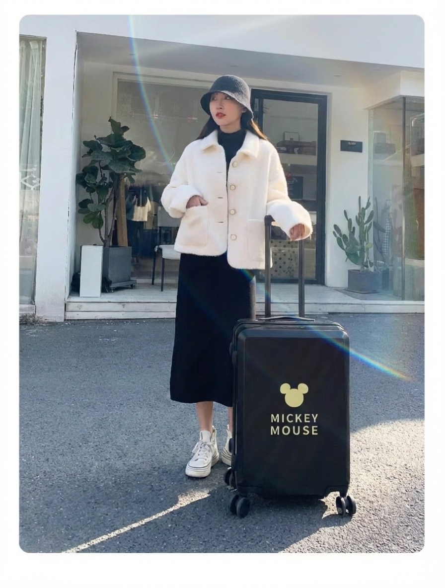 ミッキーマウス TSAロック搭載   キャリーケース U-60001
