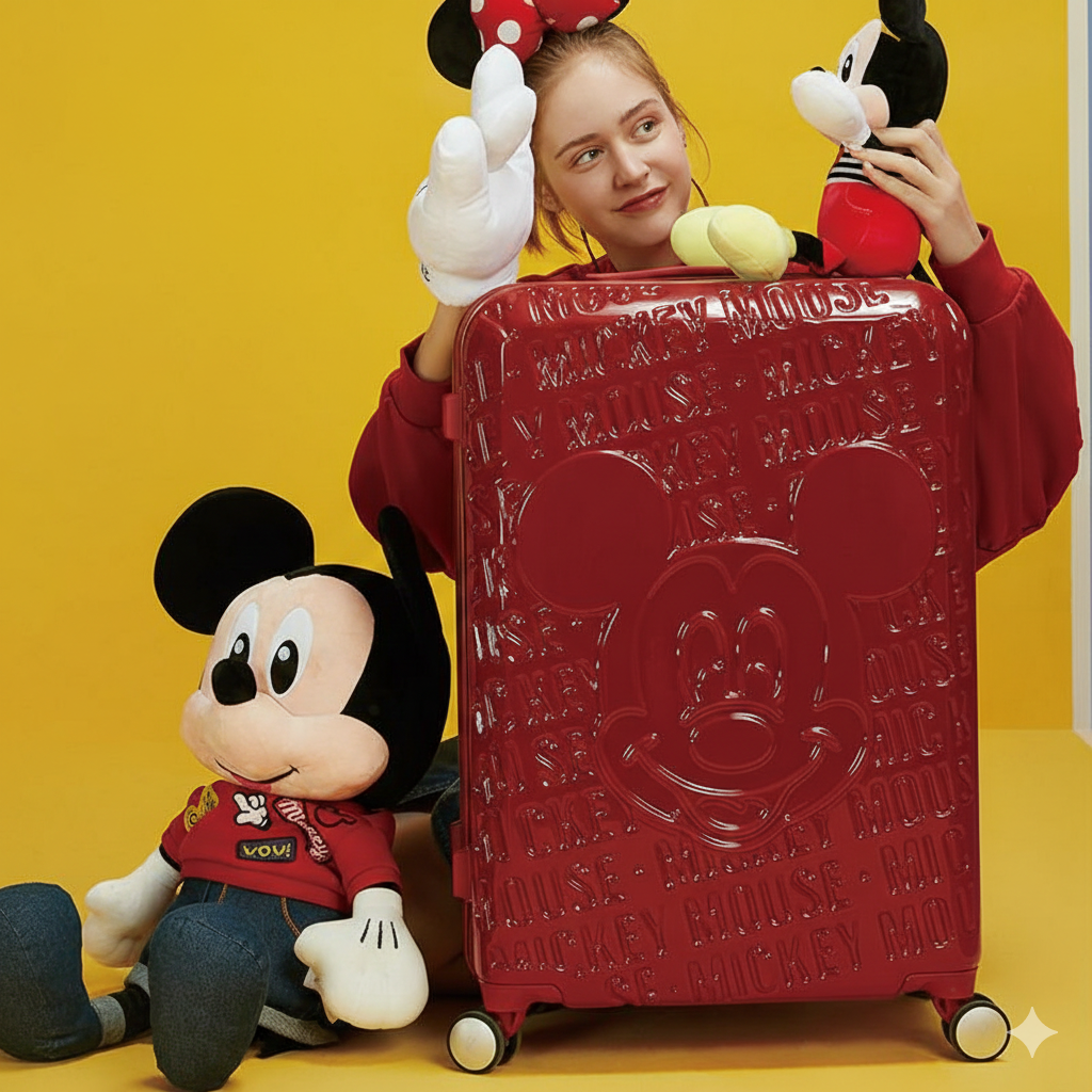 「ランキングNO.1」【90周年 数量限定】ディズニー ミッキーマウス スーツケース S/M/Lサイズ (40L/60L/70L) キャリーケース ＜U-12430＞