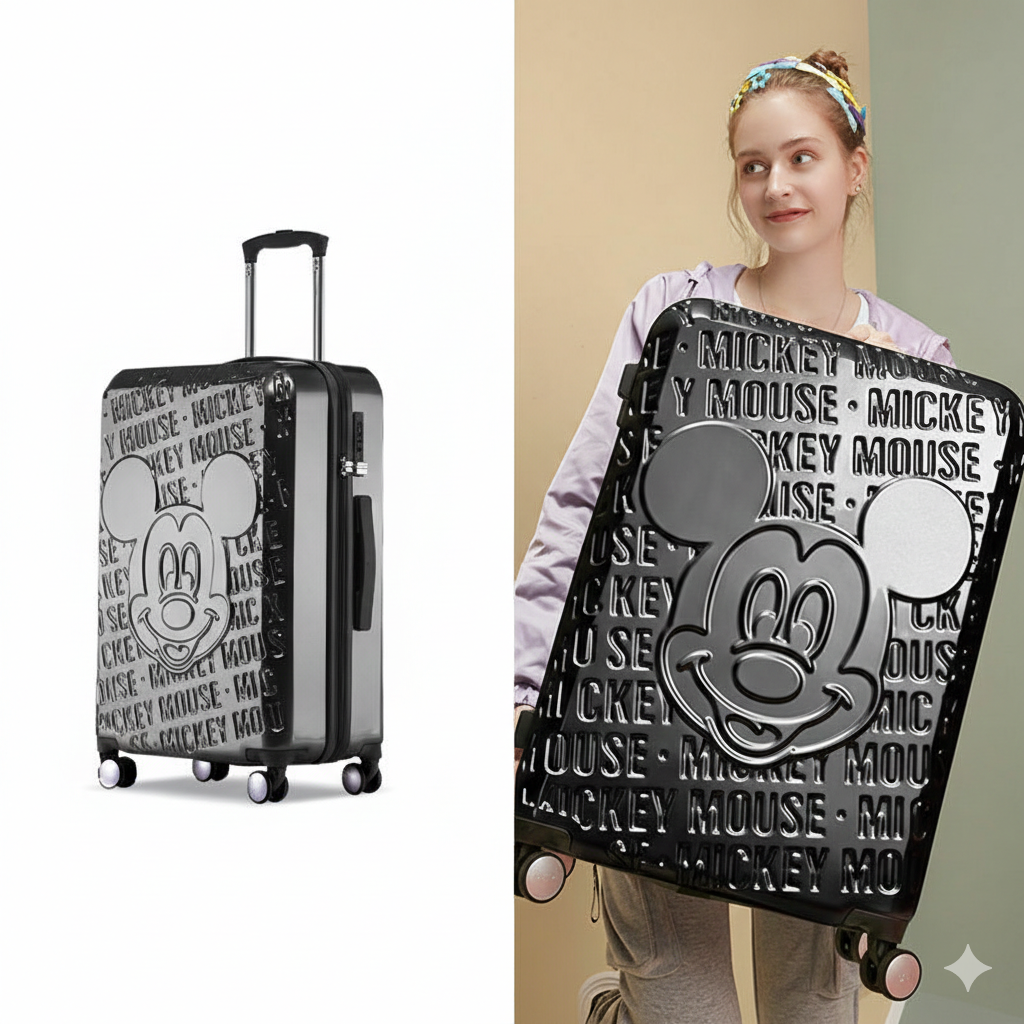 「ランキングNO.1」【90周年 数量限定】ディズニー ミッキーマウス スーツケース S/M/Lサイズ (40L/60L/70L) キャリーケース ＜U-12430＞