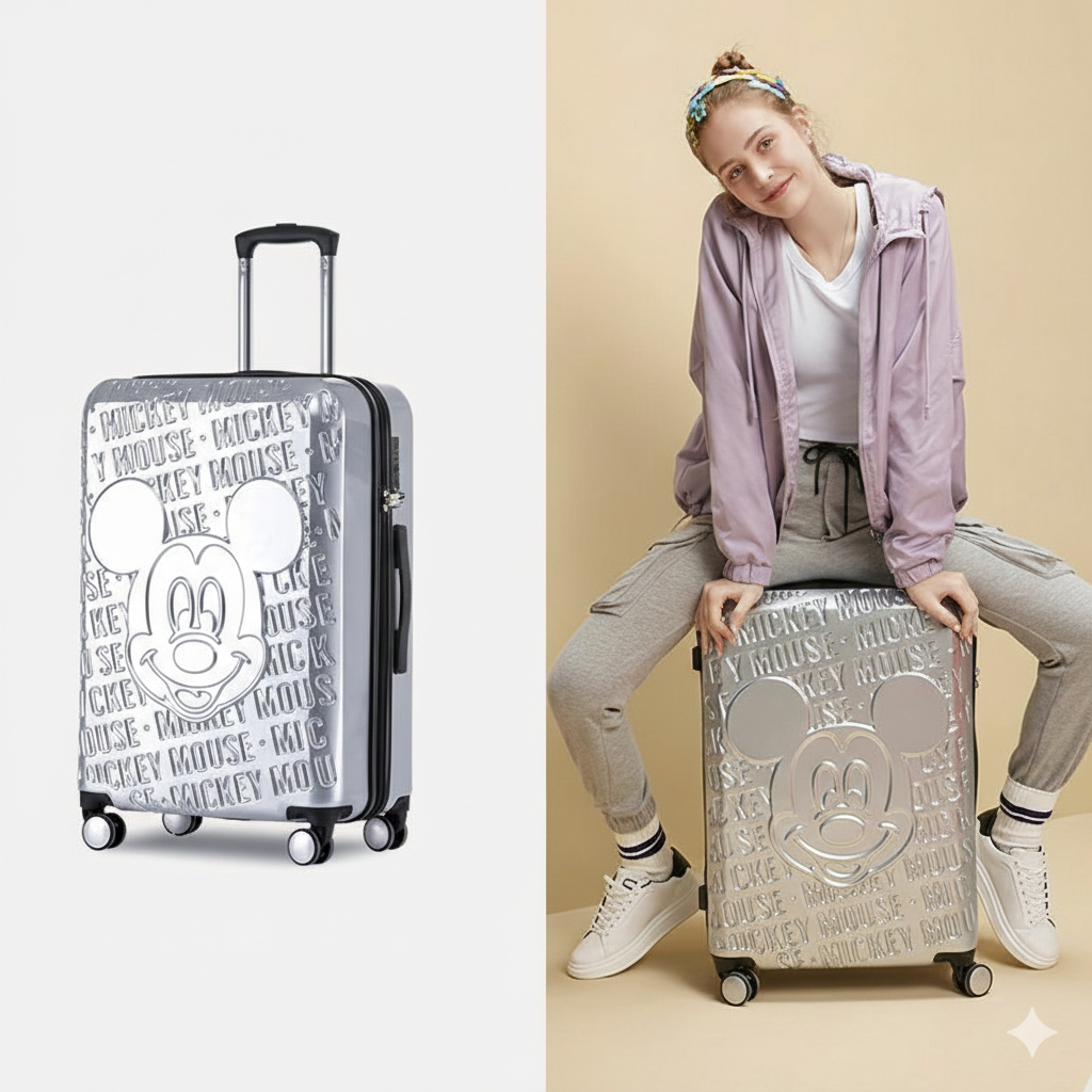 「ランキングNO.1」【90周年 数量限定】ディズニー ミッキーマウス スーツケース S/M/Lサイズ (40L/60L/70L) キャリーケース ＜U-12430＞