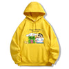 大人可愛い キャラクター プリント フード付き パーカー U-13586