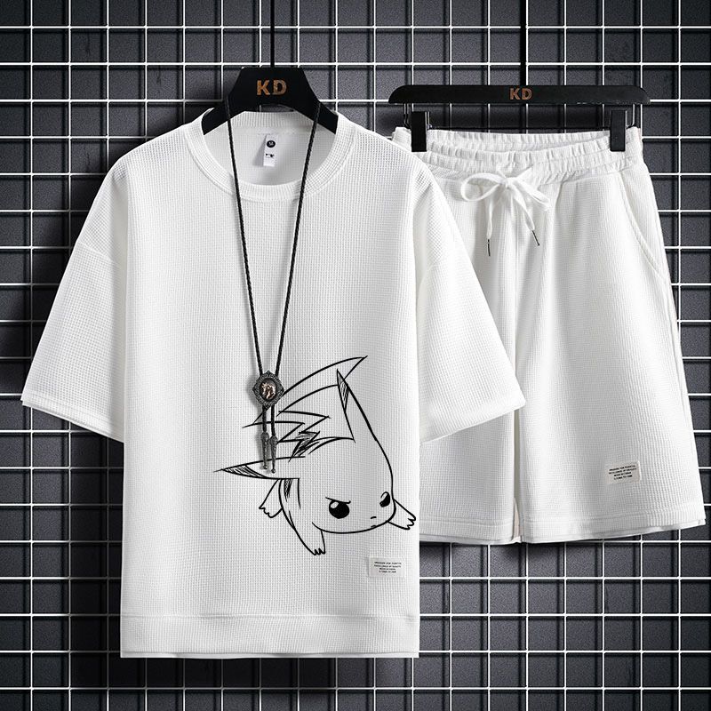 男女兼用 大人気アイテム Tシャツ & ショーツ セットアップ U-13246