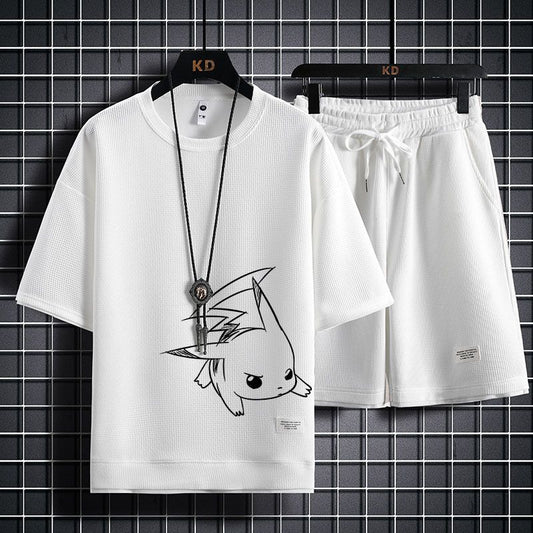 男女兼用 大人気アイテム Tシャツ & ショーツ セットアップ U-13246