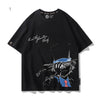 大注目 着瘦せ 大活躍 プリントロゴ 4色選択 Tシャツ U-13005