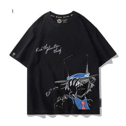 大注目 着瘦せ 大活躍 プリントロゴ 4色選択 Tシャツ U-13005