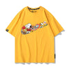 大流行新作 男女兼用 カジュアル プリント Tシャツ F-13468