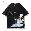 大注目 着瘦せ 大活躍 プリントロゴ 4色選択 Tシャツ U-13005