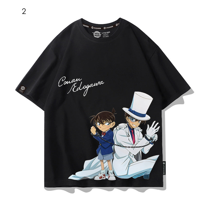 大注目 着瘦せ 大活躍 プリントロゴ 4色選択 Tシャツ U-13005