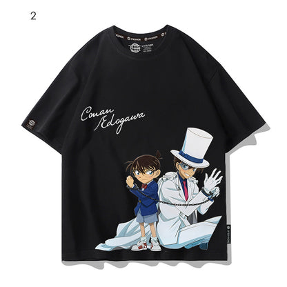 大注目 着瘦せ 大活躍 プリントロゴ 4色選択 Tシャツ U-13005