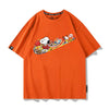 大流行新作 男女兼用 カジュアル プリント Tシャツ F-13468