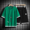 男女兼用 上質 カジュアル Tシャツ & ショーツ セットアップ U-80003