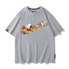 大流行新作 男女兼用 カジュアル プリント Tシャツ F-13468