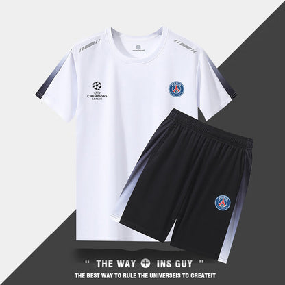 男女兼用 カジュアル Tシャツ & ショーツ セットアップ U-13367