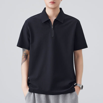 肌触りよい シンプル 半袖 Tシャツ U-80031