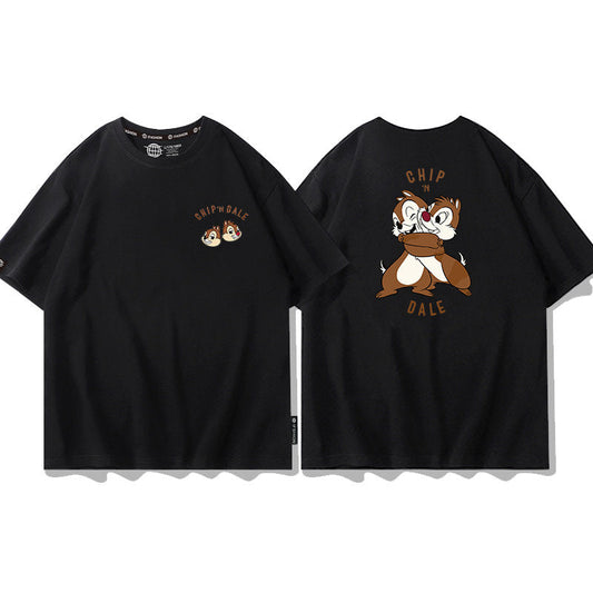 トレンドアイテム 男女兼用 カジュアル 半袖 Tシャツ F-13605
