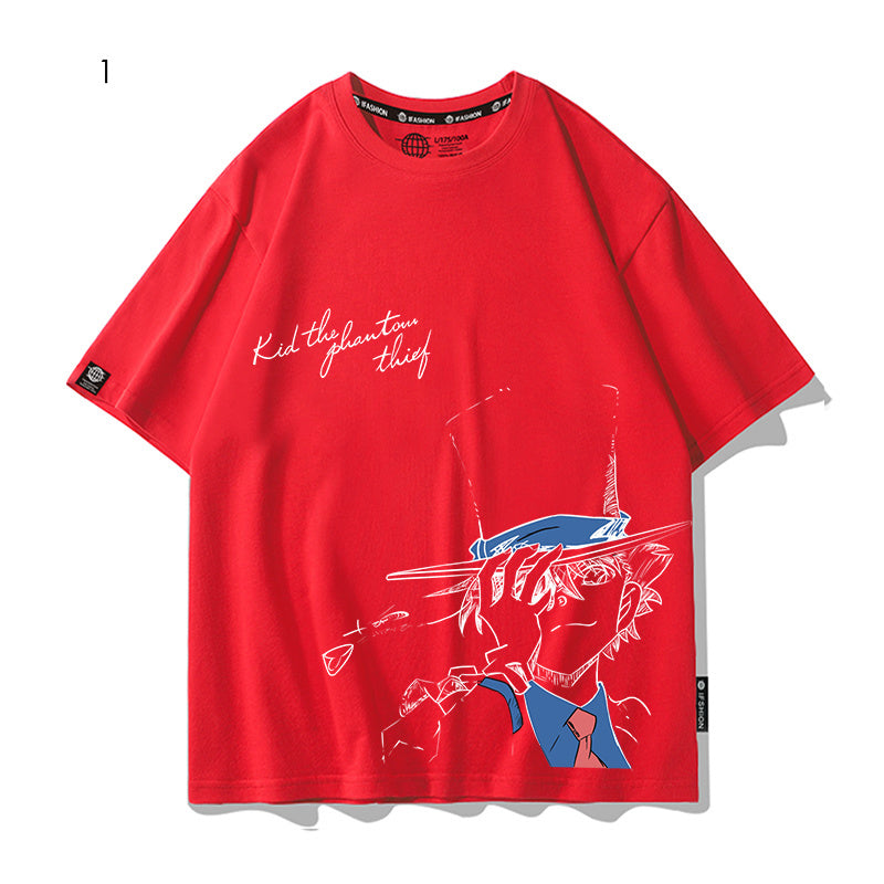 大注目 着瘦せ 大活躍 プリントロゴ 4色選択 Tシャツ U-13005