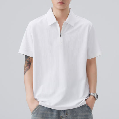 肌触りよい シンプル 半袖 Tシャツ U-80031