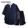 高品質 カジュアル Tシャツ & ショーツ セットアップ U-80067