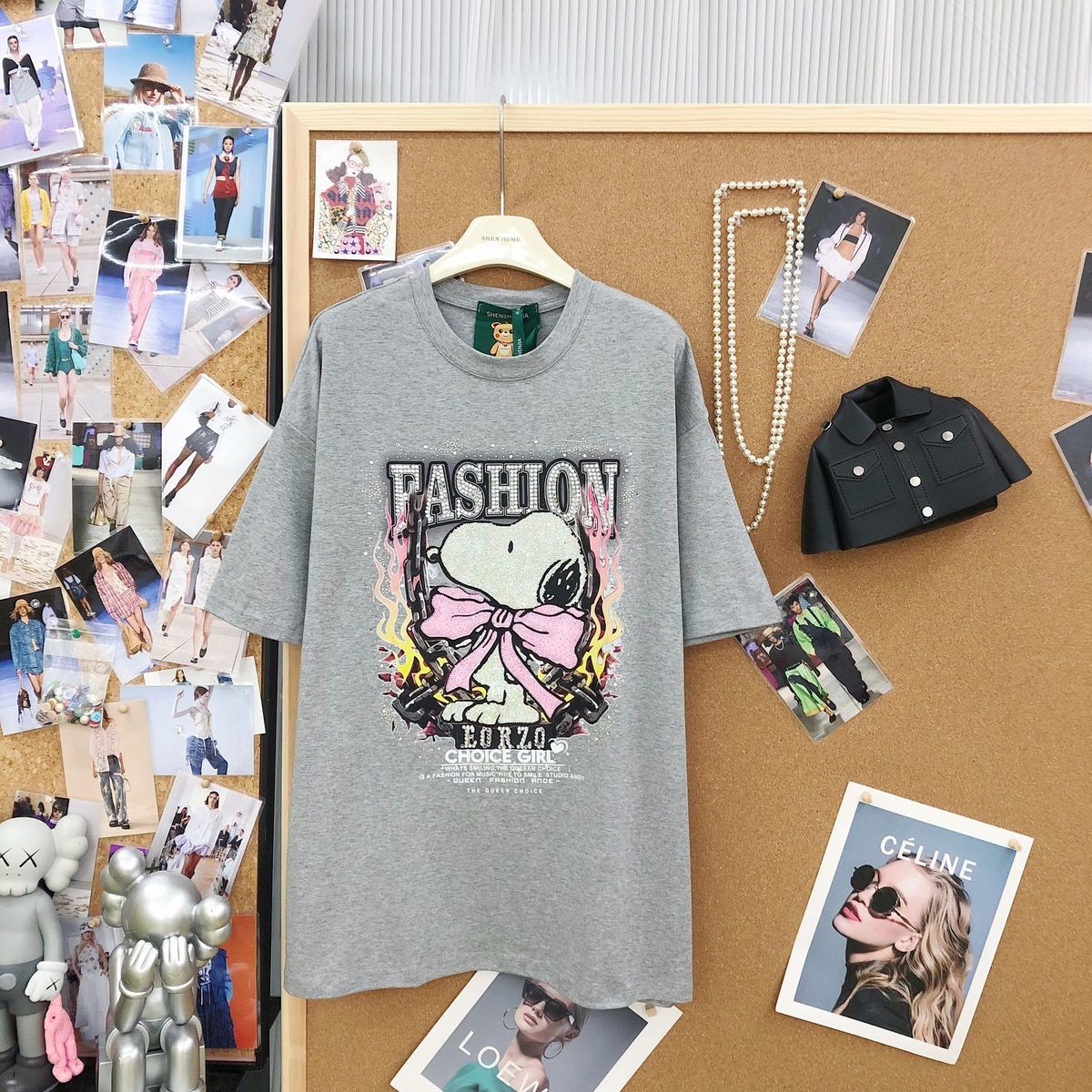 早い者勝ち カジュアル プリント Tシャツ U-13473
