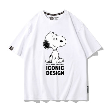 人気上昇中 男女兼用 カジュアル プリント Tシャツ F-13469