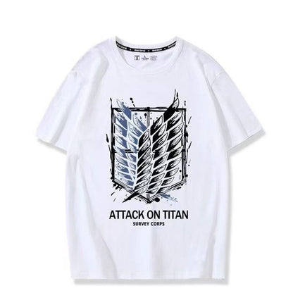 男女兼用 ファッション シンプル 半袖 Tシャツ U-13337