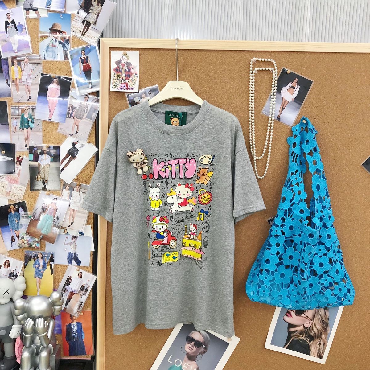 新作トレンド プリント カジュアル Tシャツ U-13470