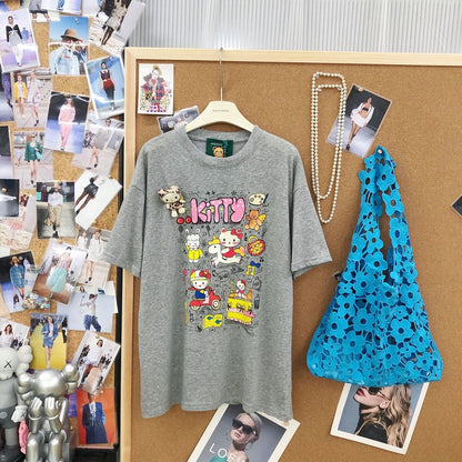 新作トレンド プリント カジュアル Tシャツ U-13470