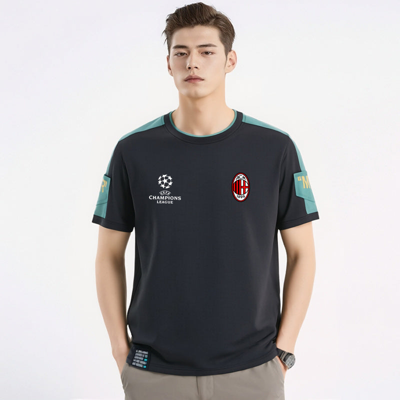 男女兼用 シンプル スポーツ 肌触りの良い Tシャツ U-13254