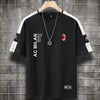 男女兼用 人気 シンプル プリント 半袖 Tシャツ U-13176