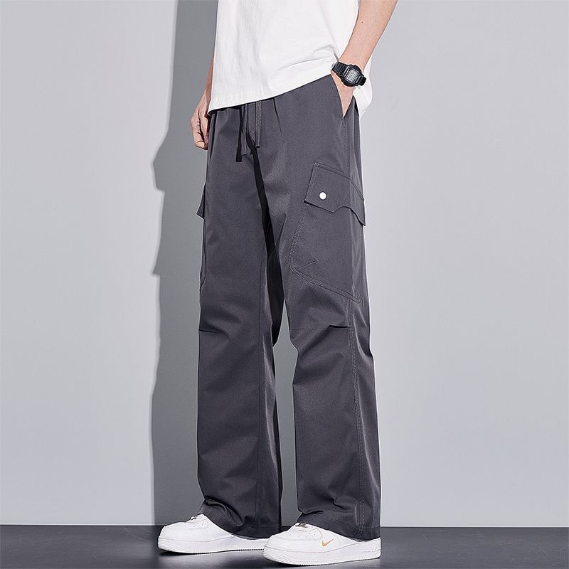 カジュアル 高品質 ウエストゴム パンツ U-80038