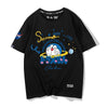 男女兼用 かわいい プリント 半袖 Tシャツ F-13598