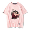 男女兼用 人気高い プリント 半袖 Tシャツ F-13601