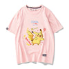 男女兼用 合わせやすい プリント 半袖 Tシャツ F-13600