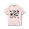 男女兼用 プリント カジュアル 半袖 Tシャツ F-13615