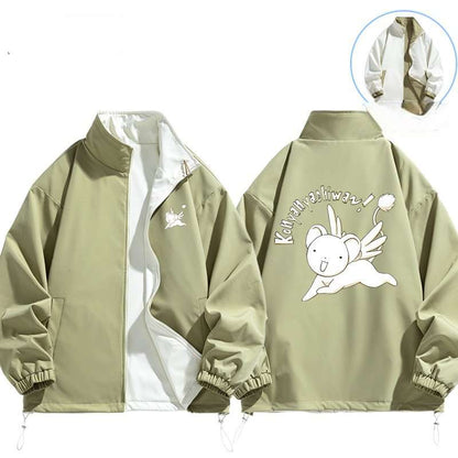 【🔥半額限定】『雨の日も安心』 撥水加工 男女兼用  リバーシブル ライトジャケット U-13063