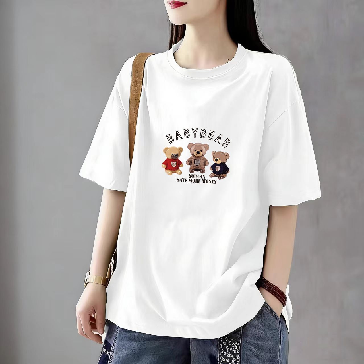 早い者勝ち プリント 肌触りよい Tシャツ U-80097