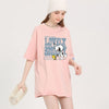 着回し力抜群  着心地良い 目立つ  キュート ファッション 半袖 Tシャツ U-13102