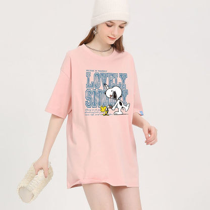 着回し力抜群  着心地良い 目立つ  キュート ファッション 半袖 Tシャツ U-13102