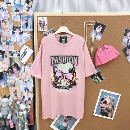 早い者勝ち カジュアル プリント Tシャツ U-13473