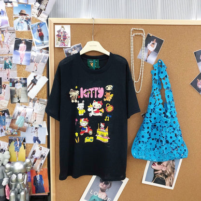 新作トレンド プリント カジュアル Tシャツ U-13470