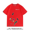 定番シンプル 着心地良い 目立つ  キュート ファッション 半袖 Tシャツ U-13101