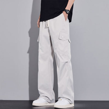 カジュアル 高品質 ウエストゴム パンツ U-80038