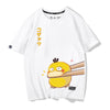 男女兼用 2タイプ カジュアル プリント 半袖 Tシャツ F-13596