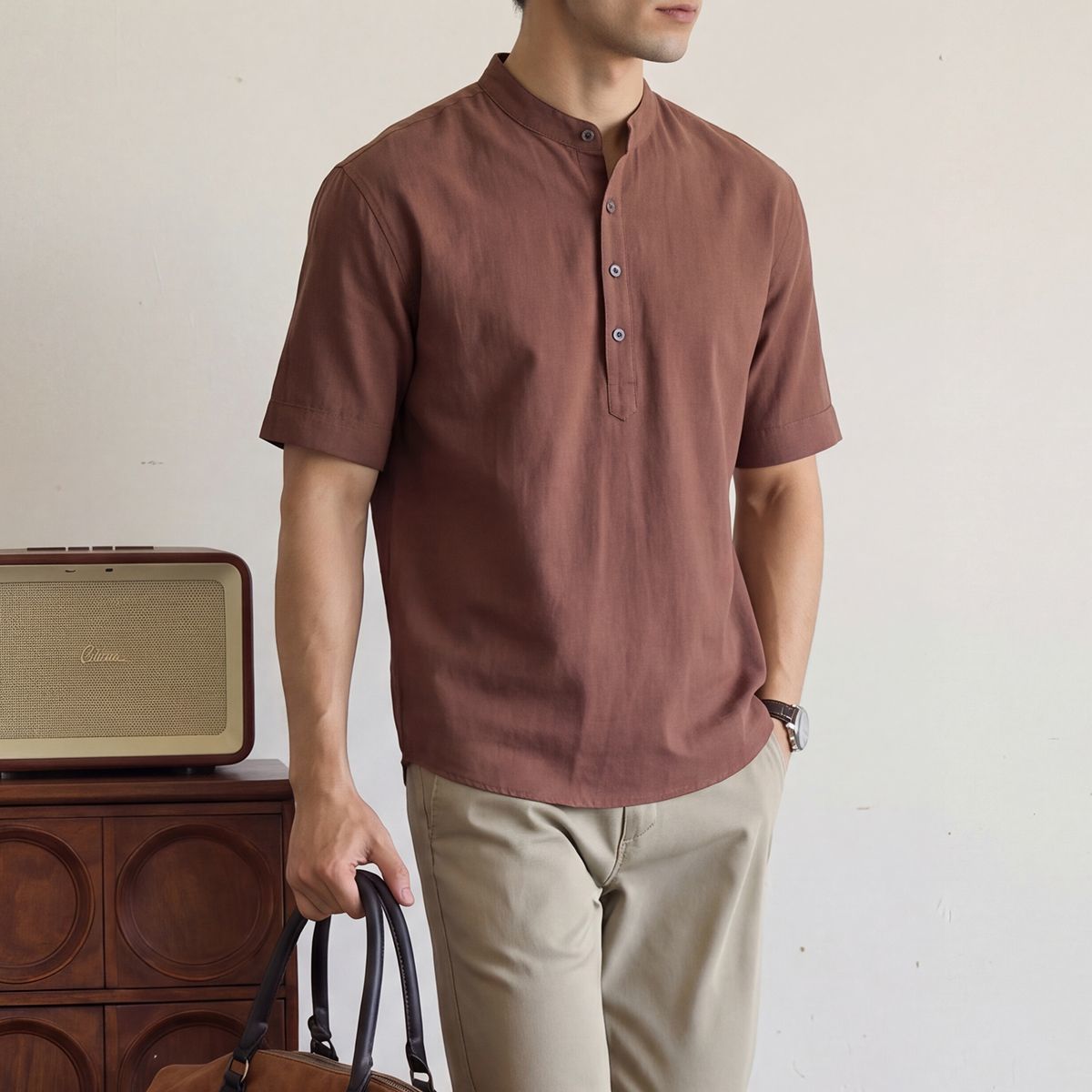 上質 今季トレンド シンプル 半袖 Tシャツ U-80036